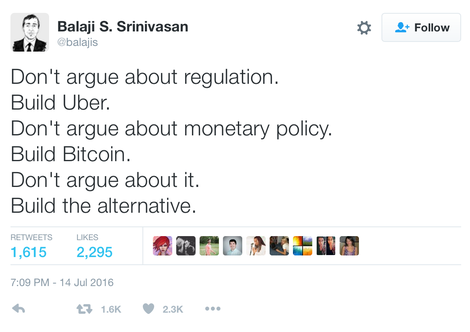 Balaji blocked after I wrote that this is everything that’s wrong with Silicon Valley. C’mon Balaji, isn’t social media about starting a dialogue?? Techfluence me, daddy.